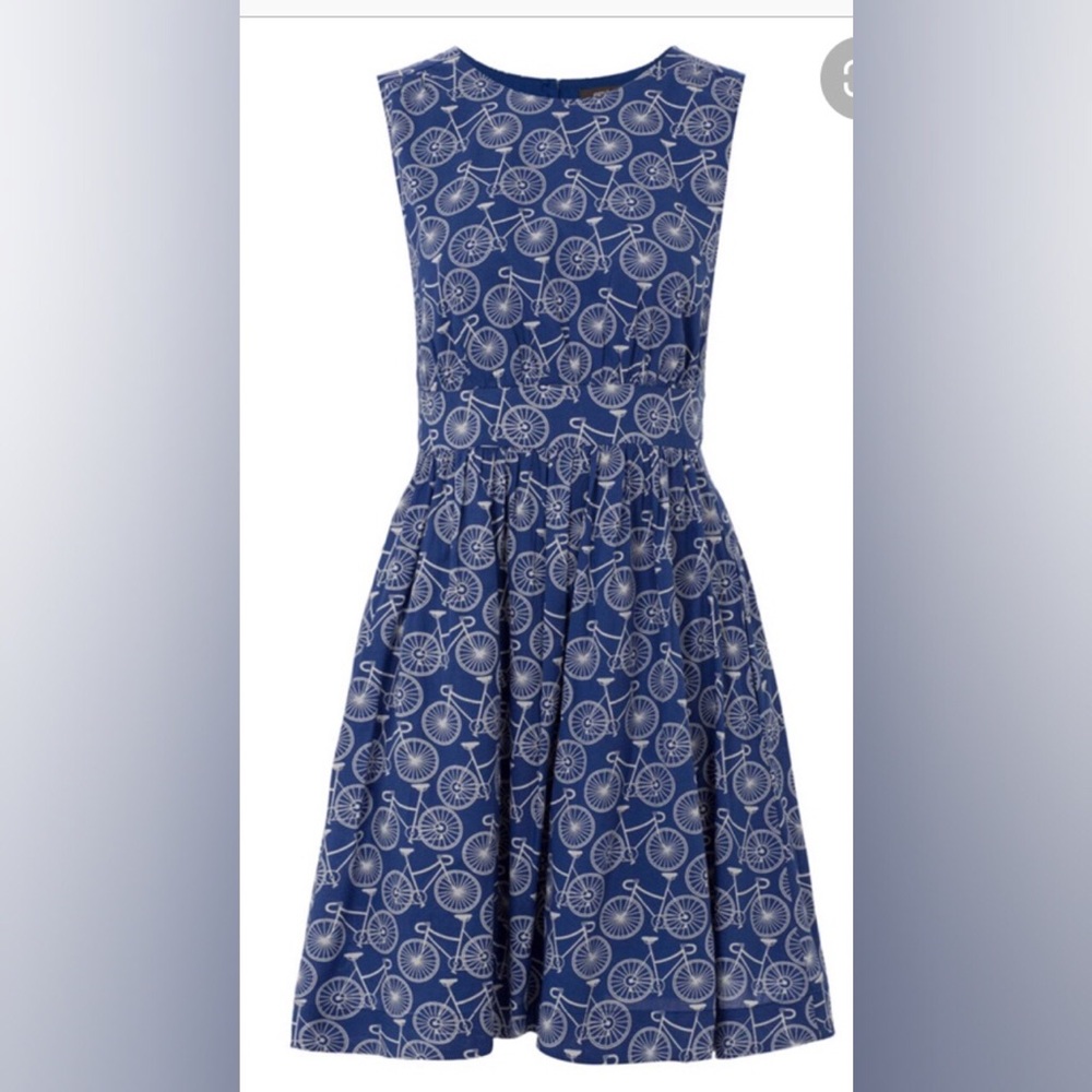 Emilyandfin Lucy style Blue Bicycle dress